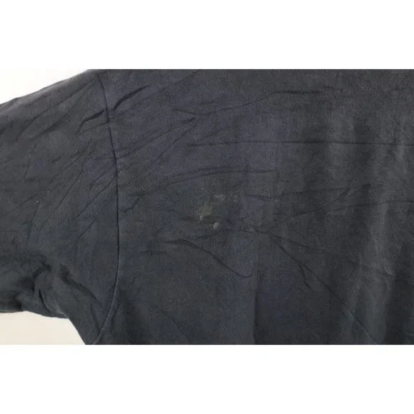 Vintage 80s Spitfire Wheels Mens XL Distressed Skateboarding T-Shirt Black USA